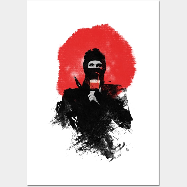 American Ninja Wall Art by astronaut